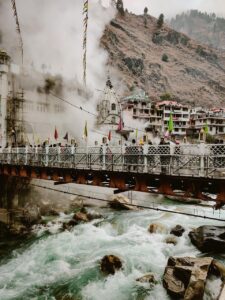 bridge, town, kasol, india, himachal, fog, river, mountain, himalaya, tourism, travel, landscape, nature, trip, valley, kasol, kasol, kasol, kasol, kasol